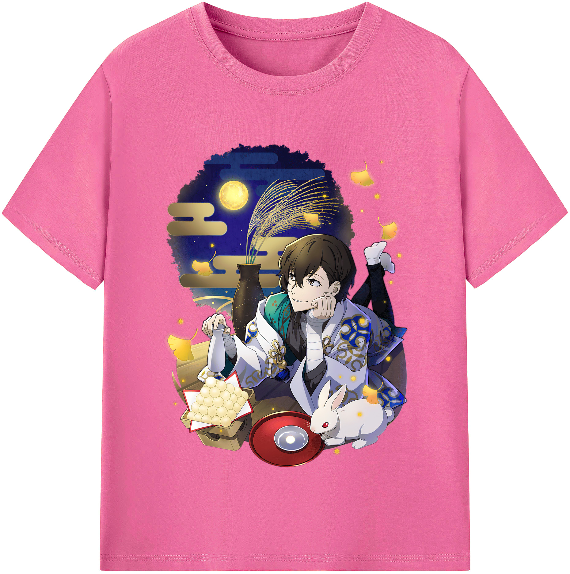 （画像用） 文豪ストレイドッグス Bungo Stray Dogs レディースカジュアルプリントTシャツ（綿100％）